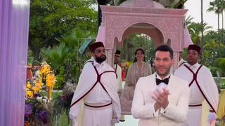 Murat Yıldırım kızı için Fas’ta düğün yaptı! Eşi Elbani taht içinde geldi, o anlar gündem oldu