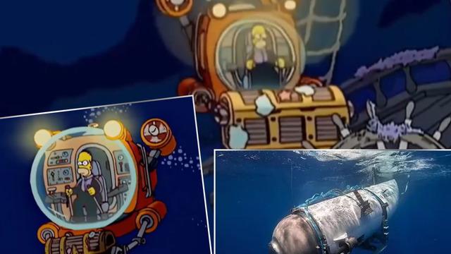 Sosyal medya bunu konuşuyor! The Simpsons (Simpsonlar) Titanik’i ziyaret eden denizaltının kaybolacağını bildi mi?