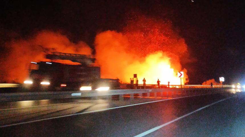 Antalya'da sazlıkta çıkan yangın söndürüldü