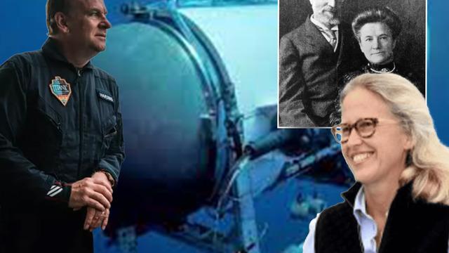 İlginç tesadüf! Kayıp Titan denizaltındaki İngiliz milyarderin eşinin Titanik’le bağlantısı şaşkına çevirdi... Titanik’te ölen çiftin torunu çıktı