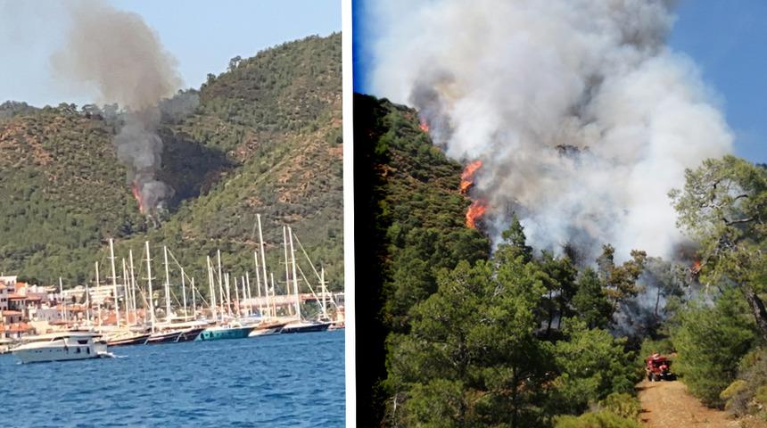 Antalya ve Muğla'da orman yangınları! Ekipler karadan ve havadan müdahale ederken, yanan alanda ceset bulundu