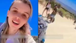 'Yanımda oğluşum var' diyerek paylaştı... ABD'ye kaçak yollarla giren Türk anne gündem oldu! Sosyal medyanın konuştuğu video