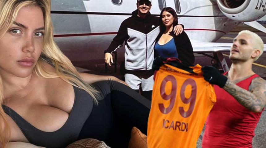 Mauro Icardi uçağa bindi, tam 5000 kişi canlı takip etti! Herkes o soruyu sordu... 'Yoksa Galatasaray'a mı geliyor?'