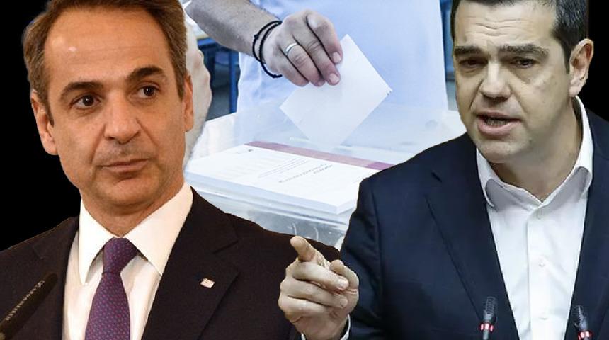 Komşu bir kez daha sandık başında! Fırsatı 5 sandalye ile kaçıran Miçotakis seçimi 2. tura bırakmıştı... Yunanistan'da anket sonuçlarında dikkat çeken fark
