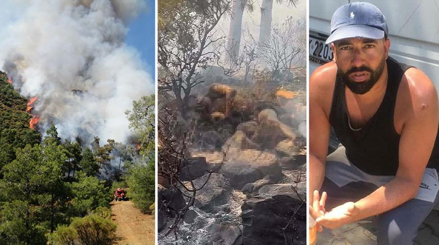 Orman yangınının ardından vahşet çıkmıştı! Ateşe verilen cesedin kimliği belli oldu