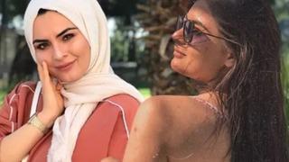 Gelin adayı Hanife dekoltesi ve yırtmacıyla olay oldu! Açıldıkça açıldın yorumunu görünce...