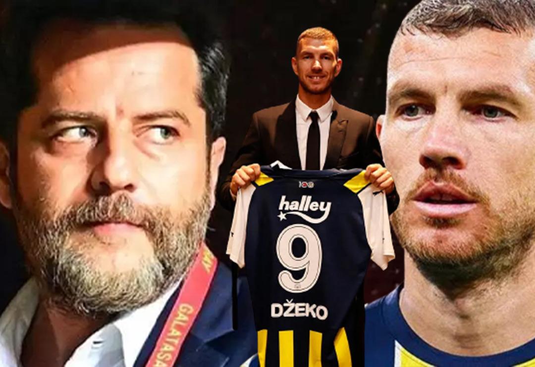 Galatasaray Başkanvekili Erden Timur'dan Fenerbah&ccedil;e'nin yeni transferi Edin Dzeko i&ccedil;in ortalığı karıştıran s&ouml;zler! "Bize gelmek istiyordu"