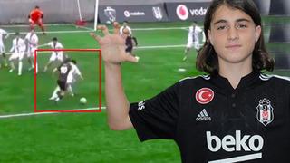 Performansıyla kendine hayran bırakıyor! Beşiktaş'ta altyapının yıldızı Enes Cinemre