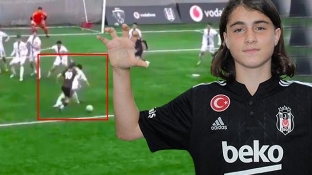 Performansıyla kendine hayran bırakıyor! Beşiktaş'ta altyapının yıldızı Enes Cinemre
