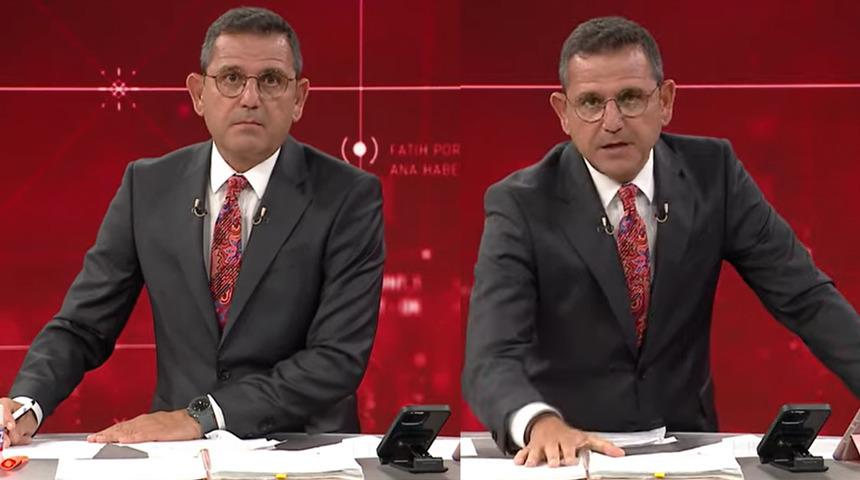 Fatih Portakal'dan canlı yayında 'dış ses' tepkisi: Ben bu bültene adımı verdim sizden özür diliyorum