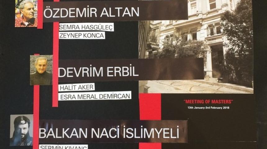 4 usta isim aynı sergide buluşuyor