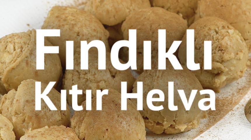 Tahin helvası tadında: Fındıklı kıtır helva tarifi