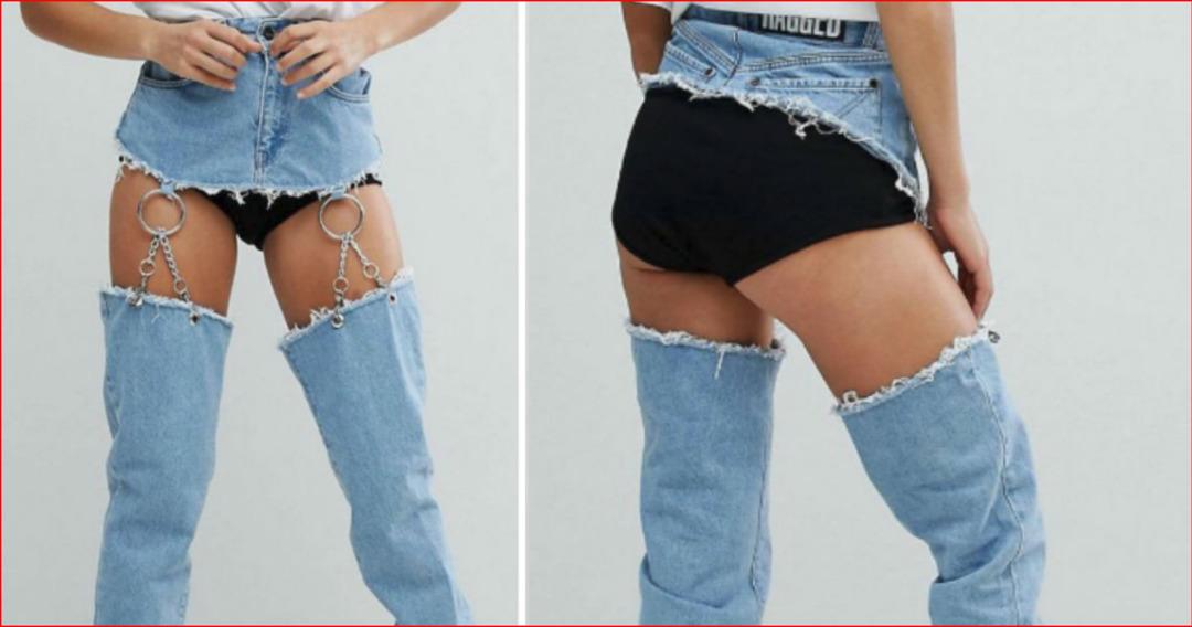 Sığır &ccedil;obanlarından ilham alınmış! 450 TL'ye satılan kot pantolonu giymek cesaret işi