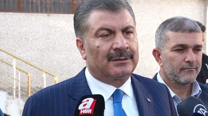 Bakan Koca Hatay'da! '40 yıllık sağlık sorunu çözülmüş olacak'