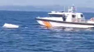 Balıkesir'de şaşkına çeviren görüntü! Denizden buzdolabı çıktı