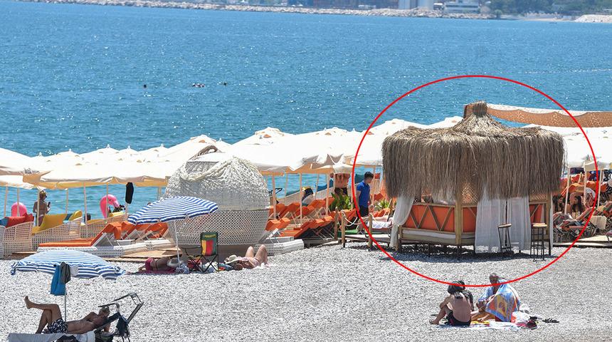 Antalya’da inanılmaz rakam! Sahildeki locanın aylık kirası bir yıllık ev kirasına bedel…