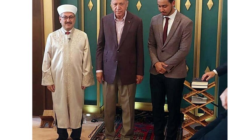 Cumhurbaşkanı Erdoğan bayram namazını Muğla'da kıldı