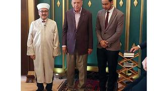 Cumhurbaşkanı Erdoğan bayram namazını Muğla'da kıldı