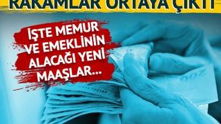 SON DAKİKA | Memur ve emekli maaş zammı için son hesaplar yapıldı: En düşük emekli maaşı 10.000 TL’yi aşacak: En yüksek memur maaşı 50 bin TL’ye dayanacak