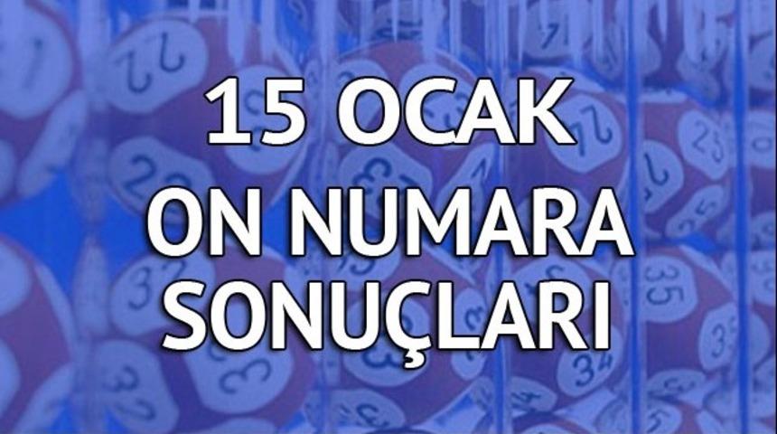 On Numara sonu&ccedil;ları 15 Ocak: Şanslı numaralar belli oluyor! (MPİ canlı &ccedil;ekiliş)