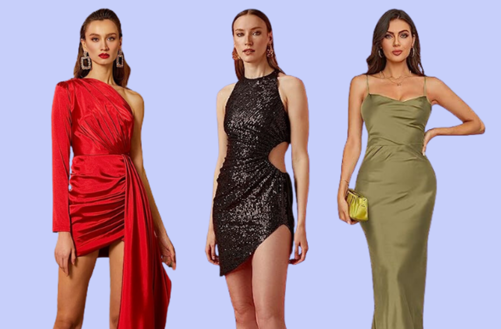 Düğünlerde kimseyle pişti olmak istemeyenlere: Yırtmaçlı modellerden minilere her yerde göremeyeceğiniz gece elbiseleri