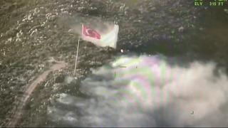 SON DAKİKA | Datça'da yürekler ağza geldi! Orman yangını, ekipleri teyakkuza geçirdi: Pilotların Türk bayrağı hassasiyeti...