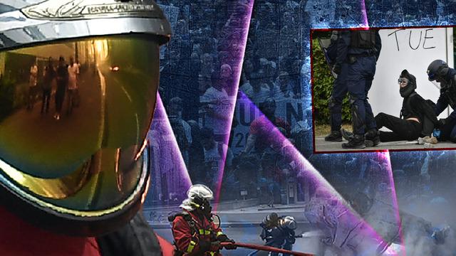 Mağazaları yağmaladılar, bankayı ateşe verdiler: Fransa'da kaosun dozu arttı, olaylar Belçika'ya da sıçradı! Başbakan Borne'dan 'OHAL' mesajı