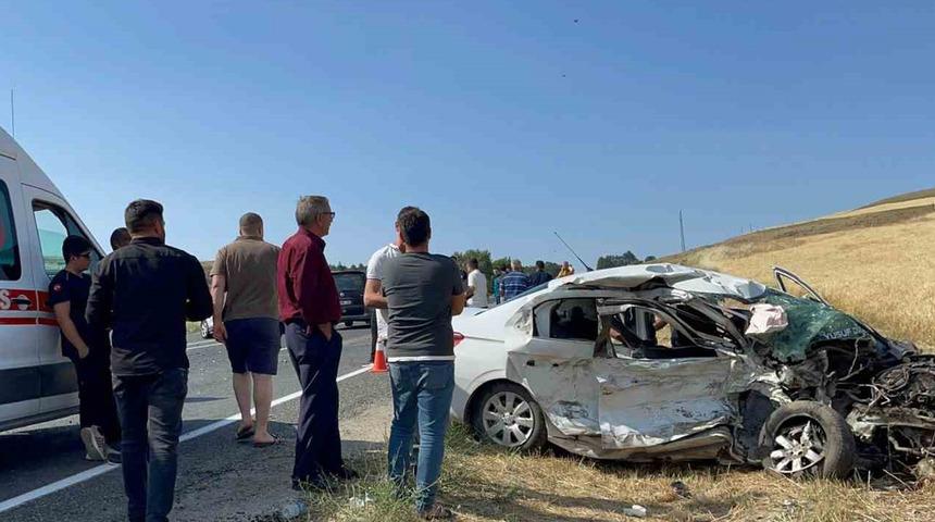 Elazığ'da trafik kazası: 1 ölü, 5 yaralı!