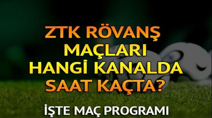 Ziraat Türkiye Kupası son 16 turu rövanş karşılaşmaları ne zaman, saat kaçta, hangi kanalda?