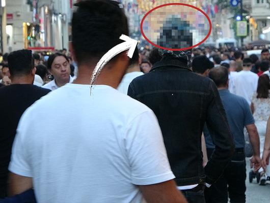 Taksim’de ilginç görüntü! Görenler şaşkınlığını gizleyemedi