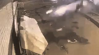 İşte feci kazanın dehşete düşüren görüntüleri! 1 kişi öldü, 6 kişi yaralandı... Korkunç anlar saniye saniye kamerada