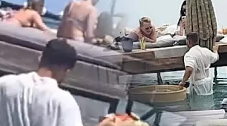 Görüntüler büyük tepki toplamıştı! İşletme sahibinden açıklama geldi: "Garsonun giydiği kıyafet su geçirmez..."