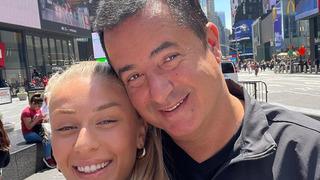 Acun Ilıcalı sevgilisi ve küçük kızı Melisa'yla mutluluk pozu verdi! Şeyma görmesin