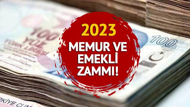 MEMUR EMEKLİ MAAŞI ZAMMI 2023 SON DAKİKA: Memur ve emekli zammı ne kadar olacak, ne zaman açıklanacak?  Teklif bugün TBMM'de