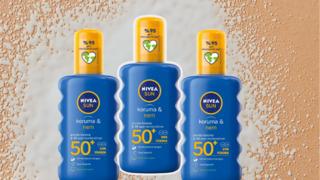 Cildinizi güneşten en iyi şekilde koruyacak Nivea Sun 50+ Koruma & Nem Güneş Spreyi ile tanışın