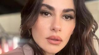 Transparan giyen Nesrin Cavadzade göğüs dekolteli pozuyla nefes kesti!