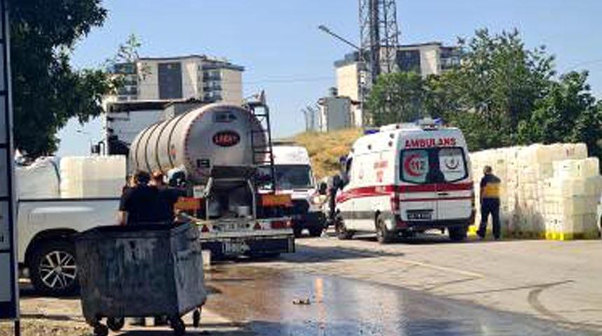 Ankara'da temizlik maddesi üretilen fabrikada patlama! 1 yaralı