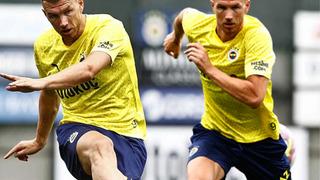 Fenerbahçe'nin yeni transferi Edin Dzeko sahaya indi! O görüntüleri gündem oldu