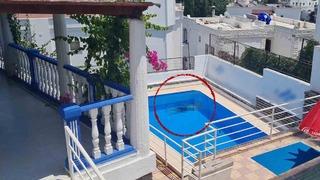 Bodrum'daki otelde korkunç olay: Görenler dehşete düştü! Havuzun tabanında...