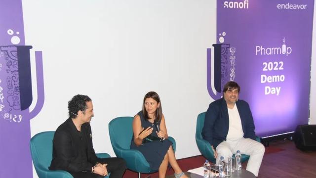 Emre Kurttepeli gave the PharmUp 3, Demo Day Opening Speech