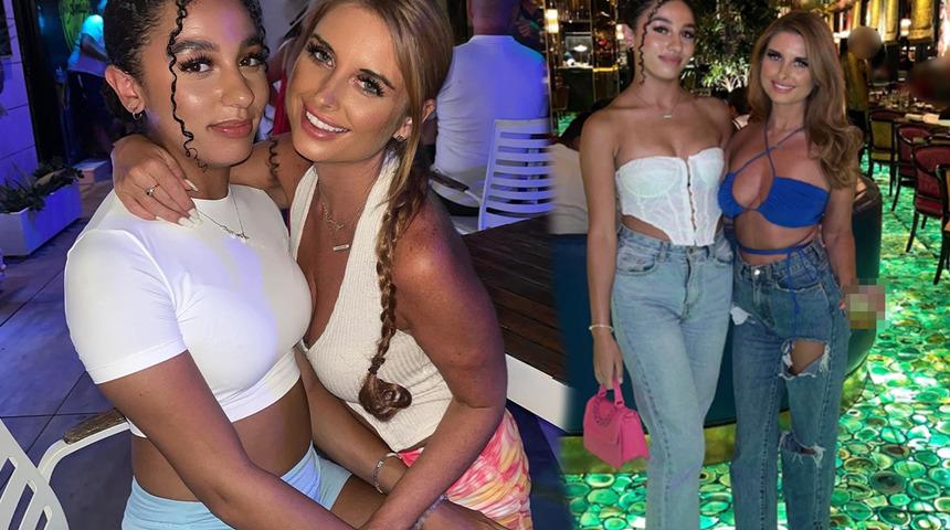 Herkes onları abla-kardeş zannediyor! Sosyal medyada gündem oldular... “Hangisi anne hangisi kızı?”