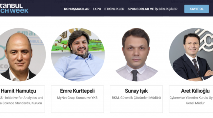 Emre Kurttepeli attended Istanbul Tech Week 2020 as a speaker