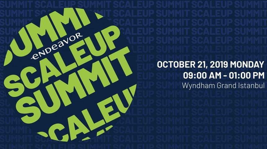 Emre Kurttepeli joined to “ScaleUp Summit” Event As The Keynote Speaker