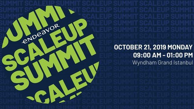 Emre Kurttepeli joined to “ScaleUp Summit” Event As The Keynote Speaker