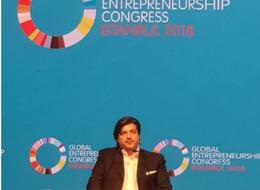 Emre Kurttepeli Made the Opening Speech in Global Entrepreneurship Congress 18