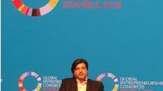 Emre Kurttepeli Made the Opening Speech in Global Entrepreneurship Congress 18