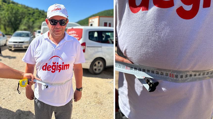 Tanju Özcan'dan Melih Gökçek'e fotoğraflı 'göbek' yanıtı! 'Seni montajcı seni'