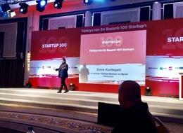 Emre Kurttepeli, Startup 100 Ödül Törenine konuşmacı olarak katıldı