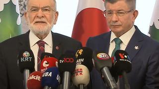 İki parti anlaştı! Detayları Ahmet Davutoğlu duyurdu! TBMM'de yeni grup böyle kurulacak…