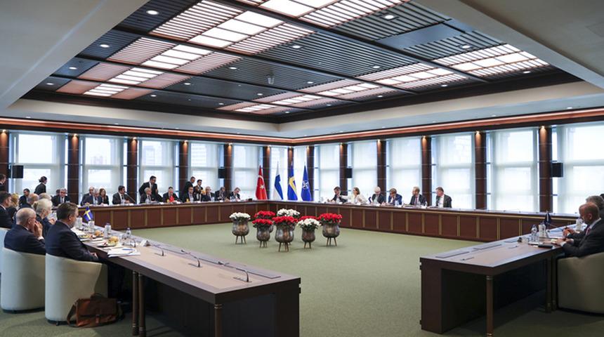 Son dakika… Türkiye-Finlandiya-İsveç Daimi Ortak Mekanizma Toplantısı 